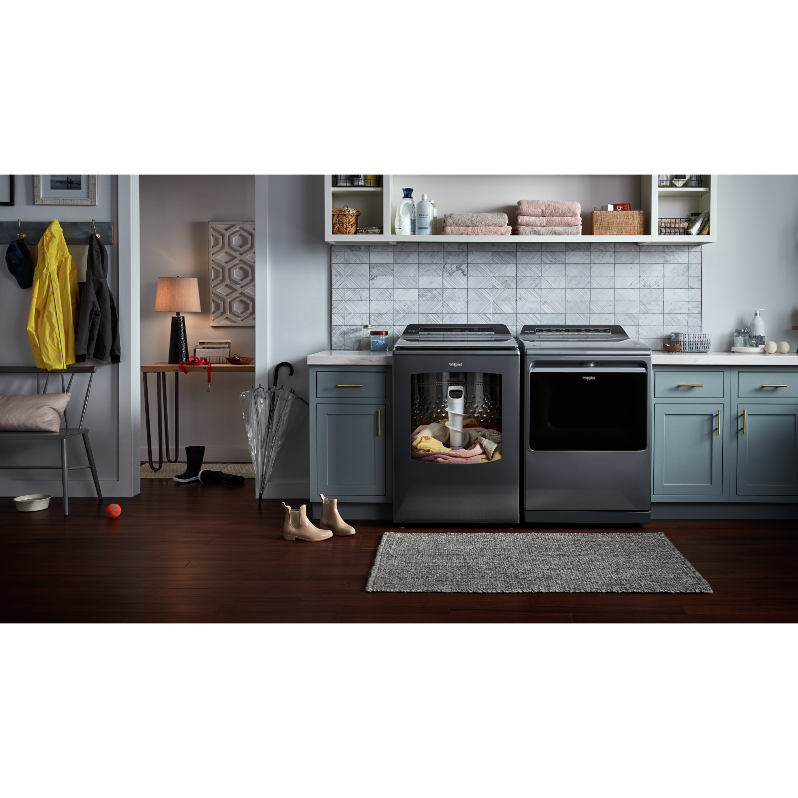 Whirlpool - 7.4 cu. Ft Gas Dryer in Black - WGD8127LC