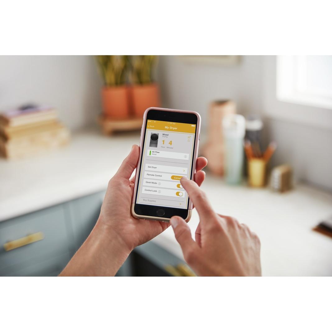 Whirlpool - 7.4 cu. Ft Gas Dryer in Grey - WGD9620HC