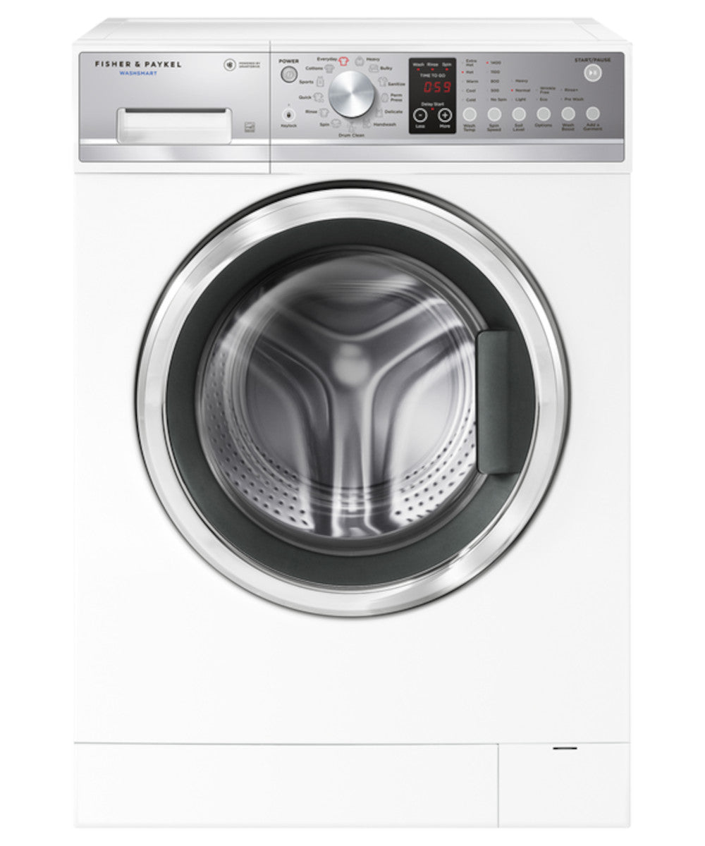 Fisher & Paykel - 2.4 cu. Ft Front Load Washer in White - WH2424P2