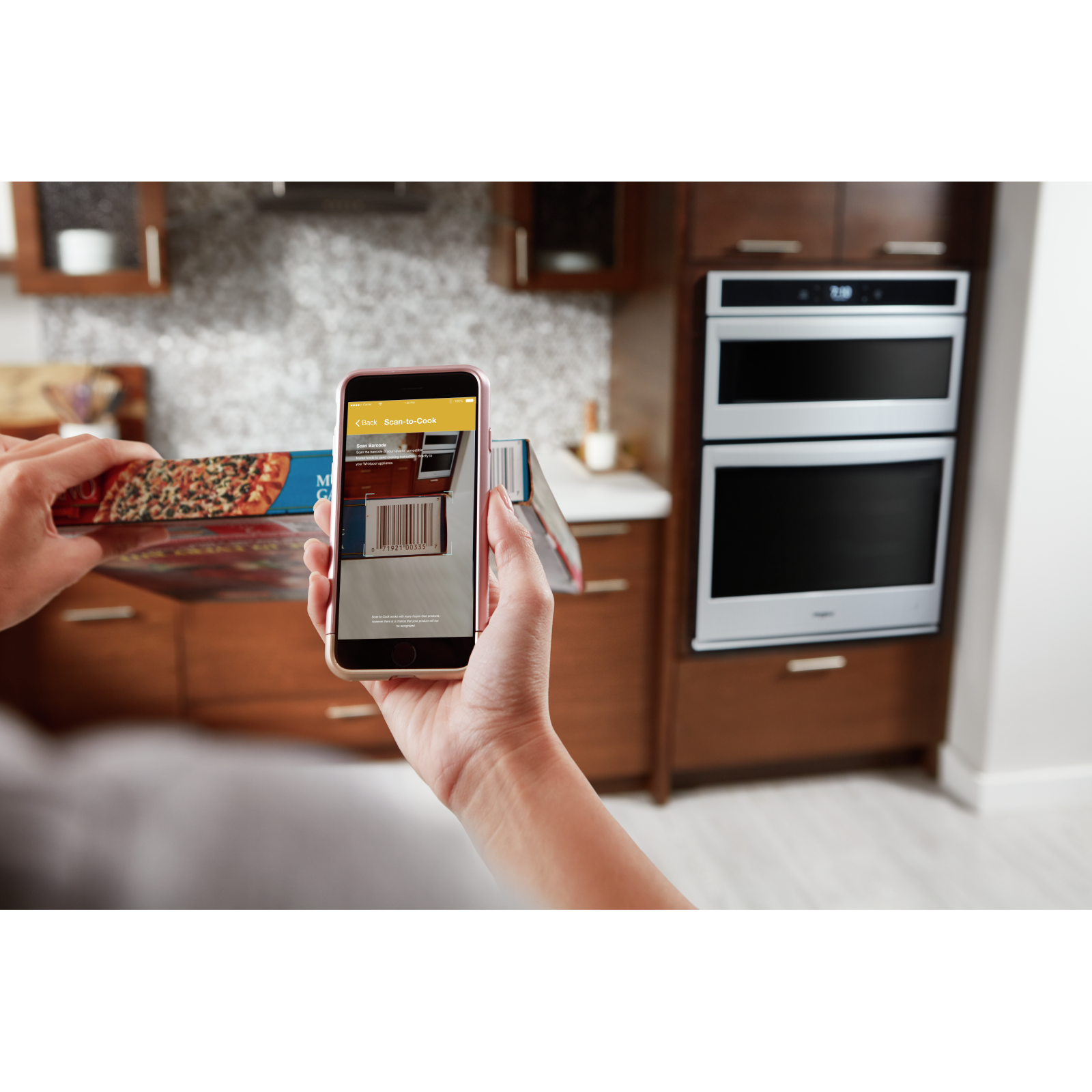 Whirlpool - 5.7 cu. ft Combination Wall Oven in White - WOC54EC7HW