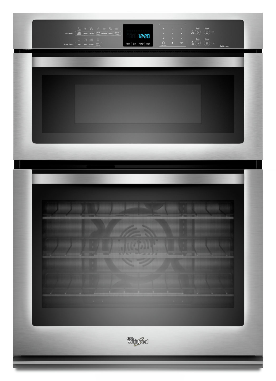 Whirlpool 5 cu. ft Combination Wall Oven in Stainless WOC95EC0AS