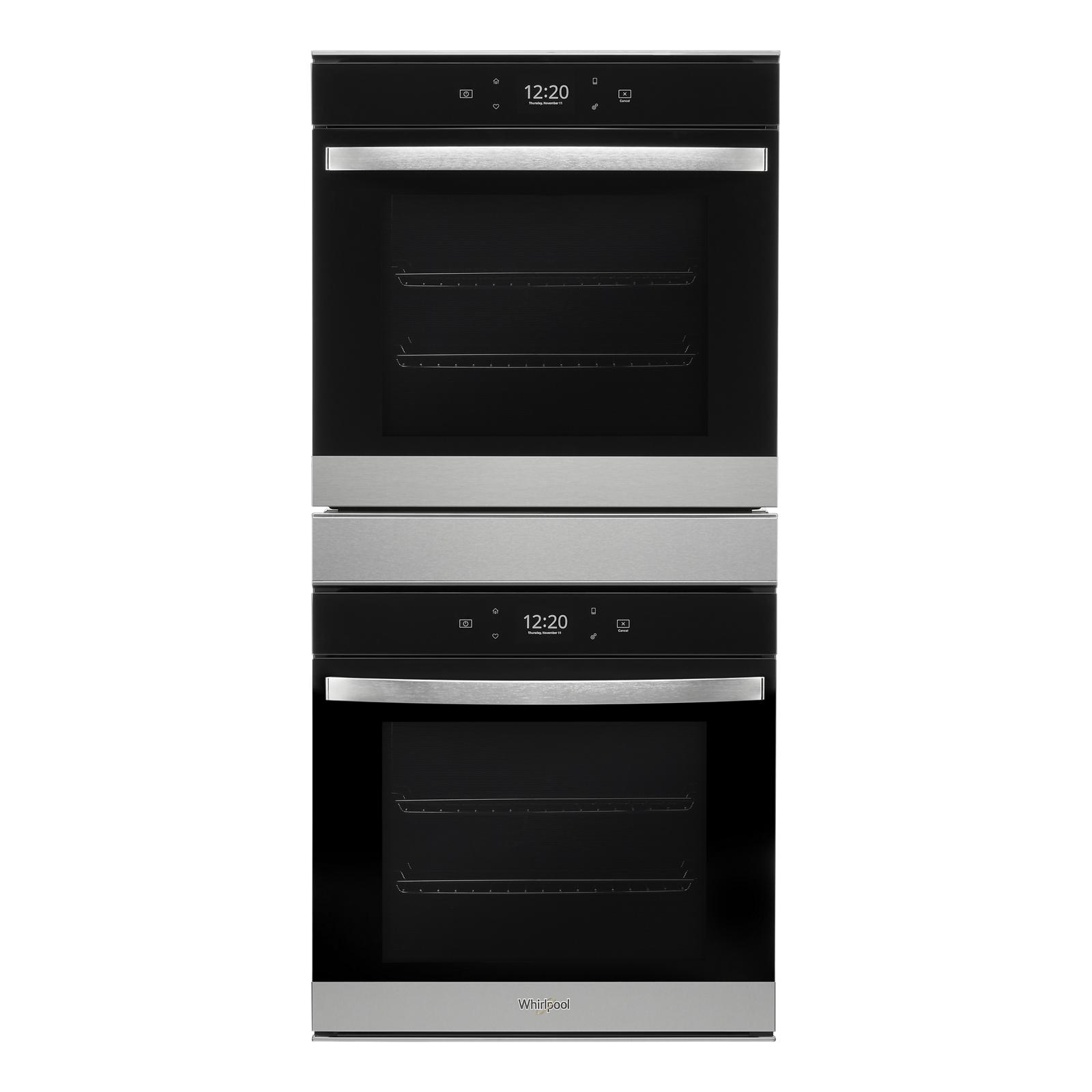 Whirlpool - 5.8 cu. ft Double Wall Oven in Stainless - WOD52ES4MZ
