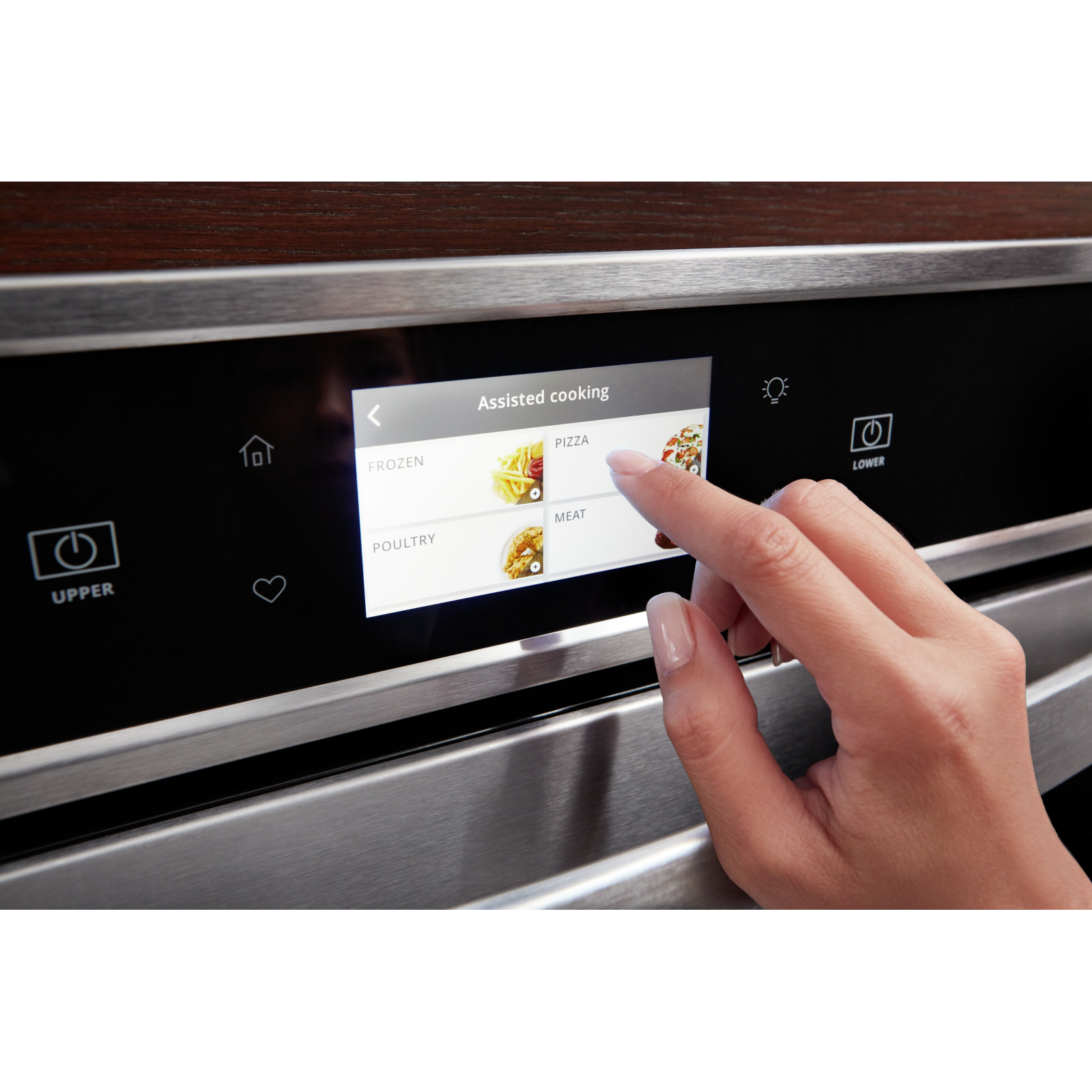 Whirlpool - 8.6 cu. ft Double Wall Oven in Stainless - WOD77EC7HS