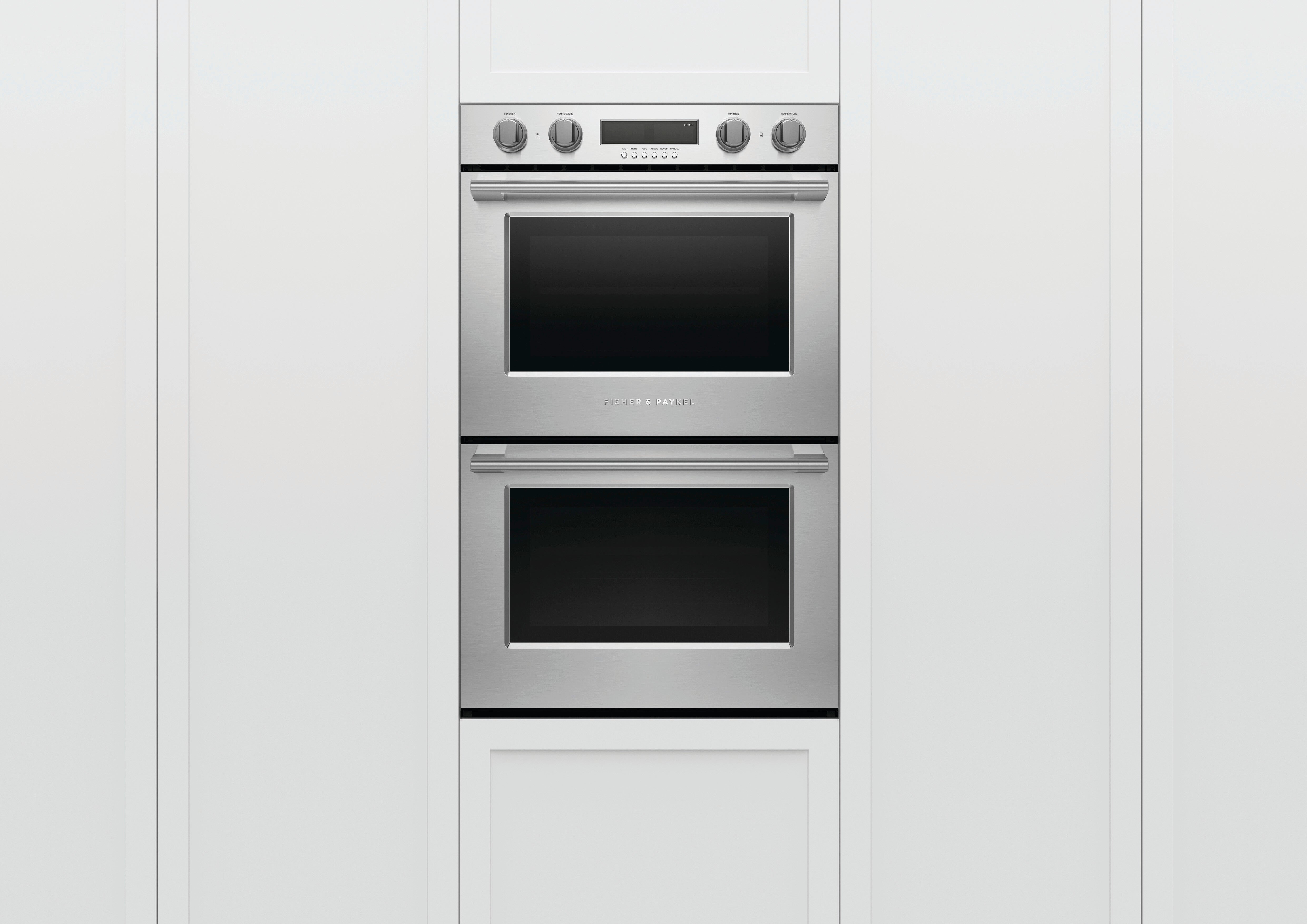 Fisher & Paykel - 8.2 cu. ft Double Wall Oven in Stainless - WODV330