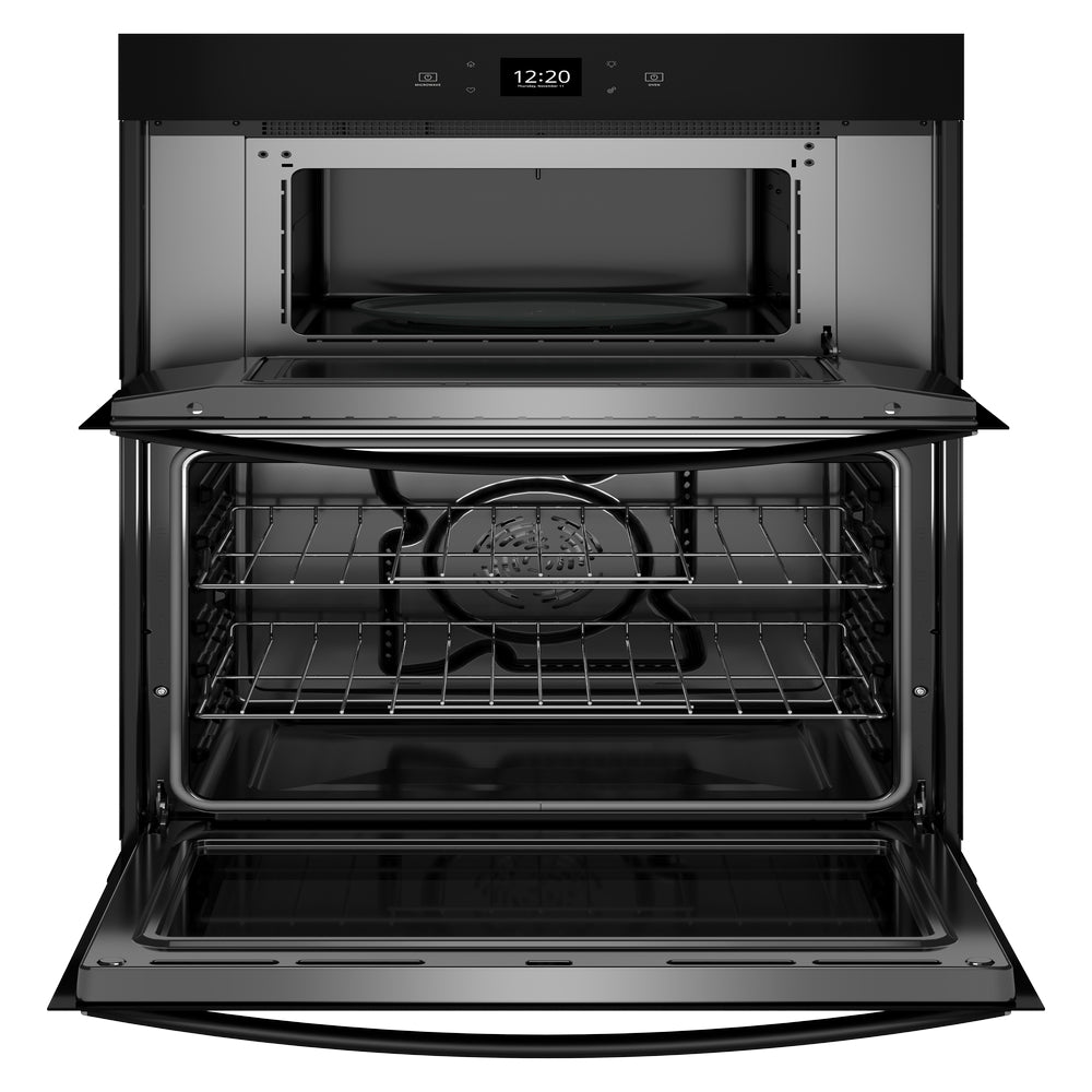 Whirlpool - 5.7 cu. ft Combination Wall Oven in Black - WOEC5027LB
