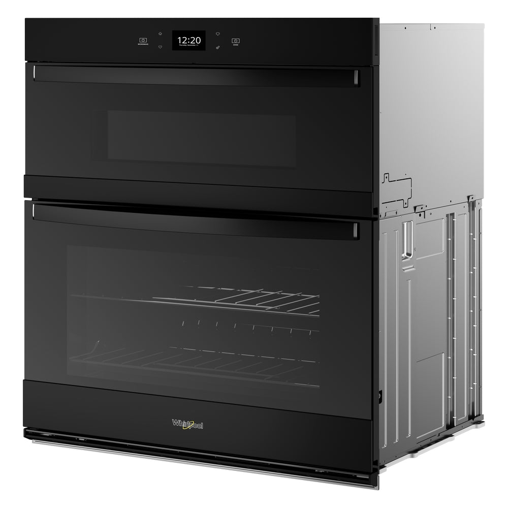 Whirlpool - 5.7 cu. ft Combination Wall Oven in Black - WOEC5027LB