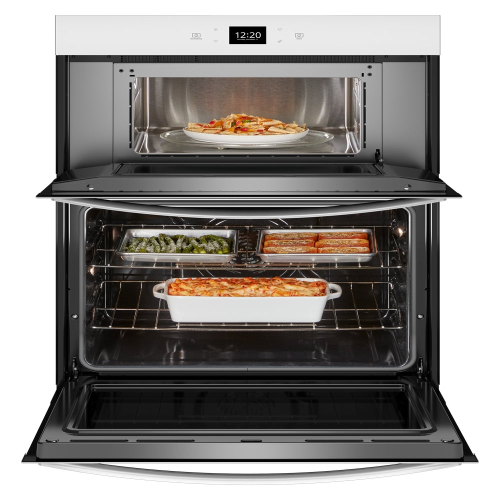 Whirlpool - 5.7 cu. ft Combination Wall Oven in White - WOEC5027LW