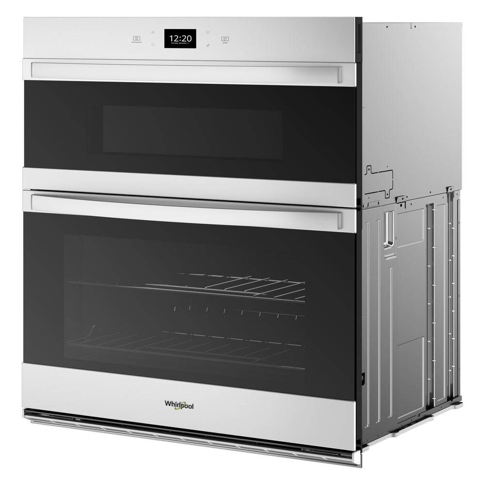 Whirlpool - 5.7 cu. ft Combination Wall Oven in White - WOEC5027LW