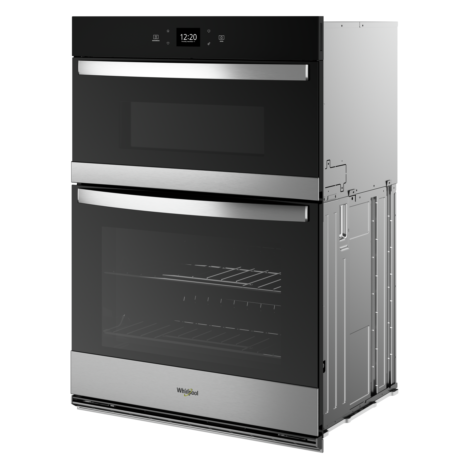 Whirlpool - 5.7 cu. ft Combination Wall Oven in Stainless - WOEC5027LZ