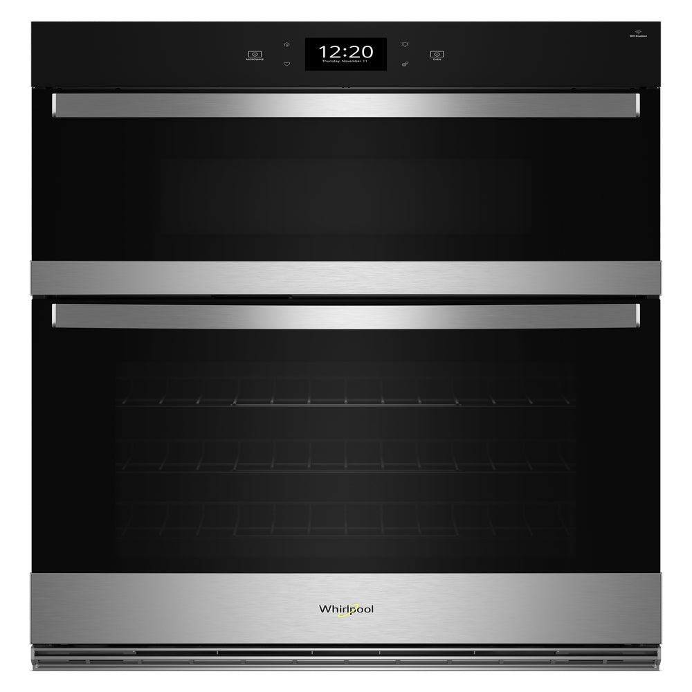 Whirlpool - 5.7 cu. ft Combination Wall Oven in Stainless - WOEC7027PZ