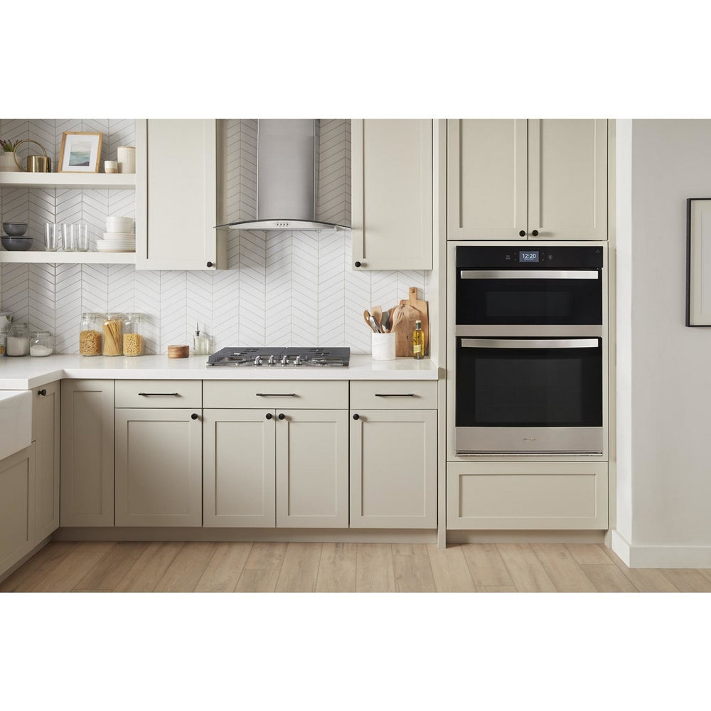 Whirlpool - 5.7 cu. ft Combination Wall Oven in Stainless - WOEC7027PZ