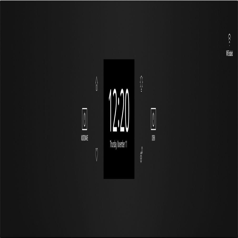 Whirlpool - 6.4 cu. ft Combination Wall Oven in Black Stainless - WOEC7030PV