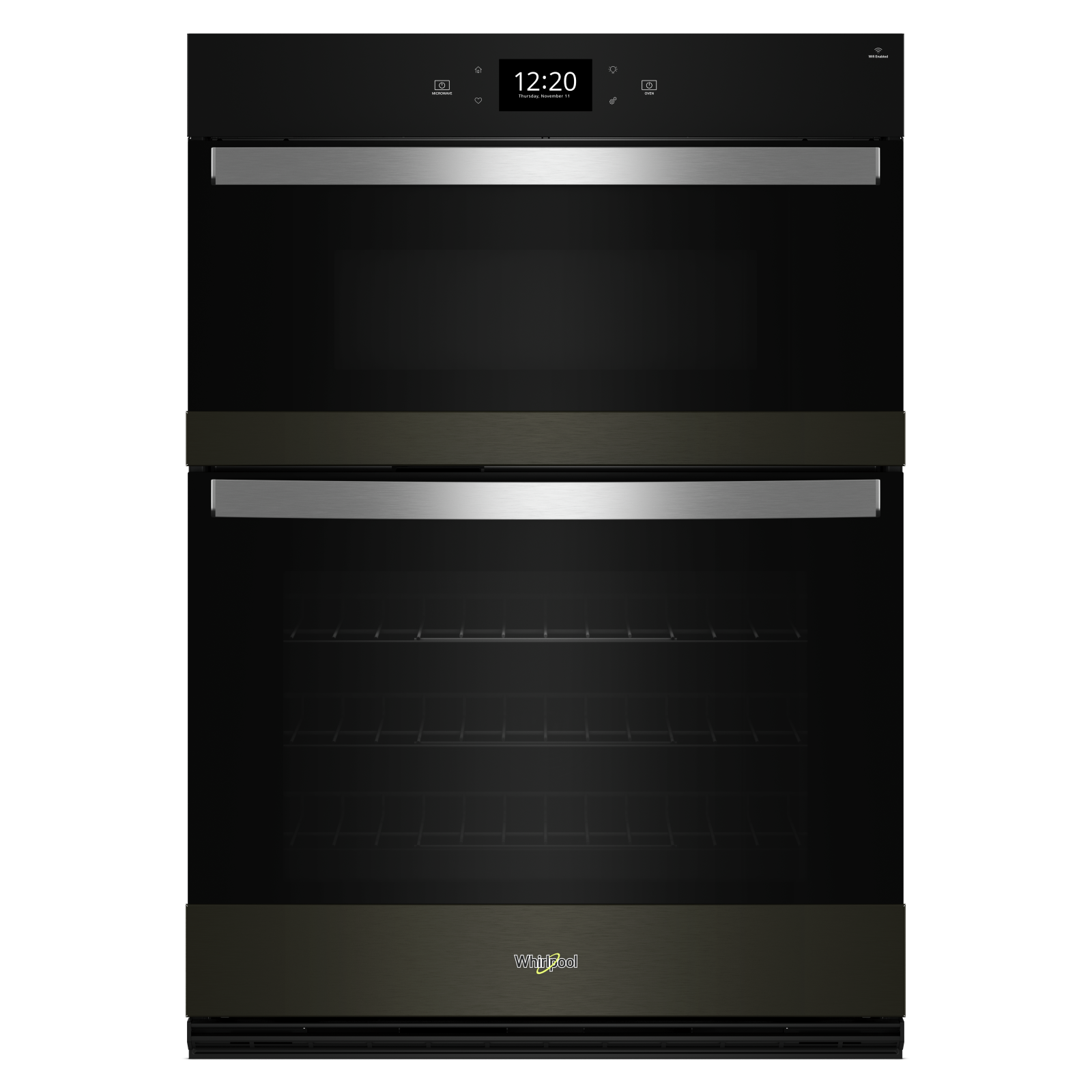 Whirlpool - 6.4 cu. ft Microwave Wall Oven Combo in Stainless - WOEC7030PZ