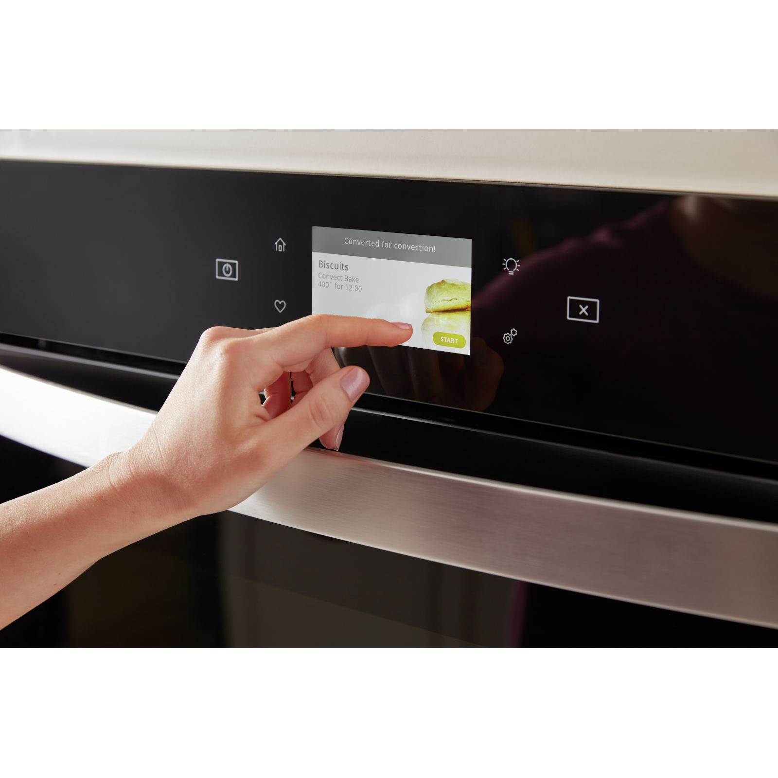 Whirlpool - 6.4 cu. ft Microwave Wall Oven Combo in Stainless - WOEC7030PZ