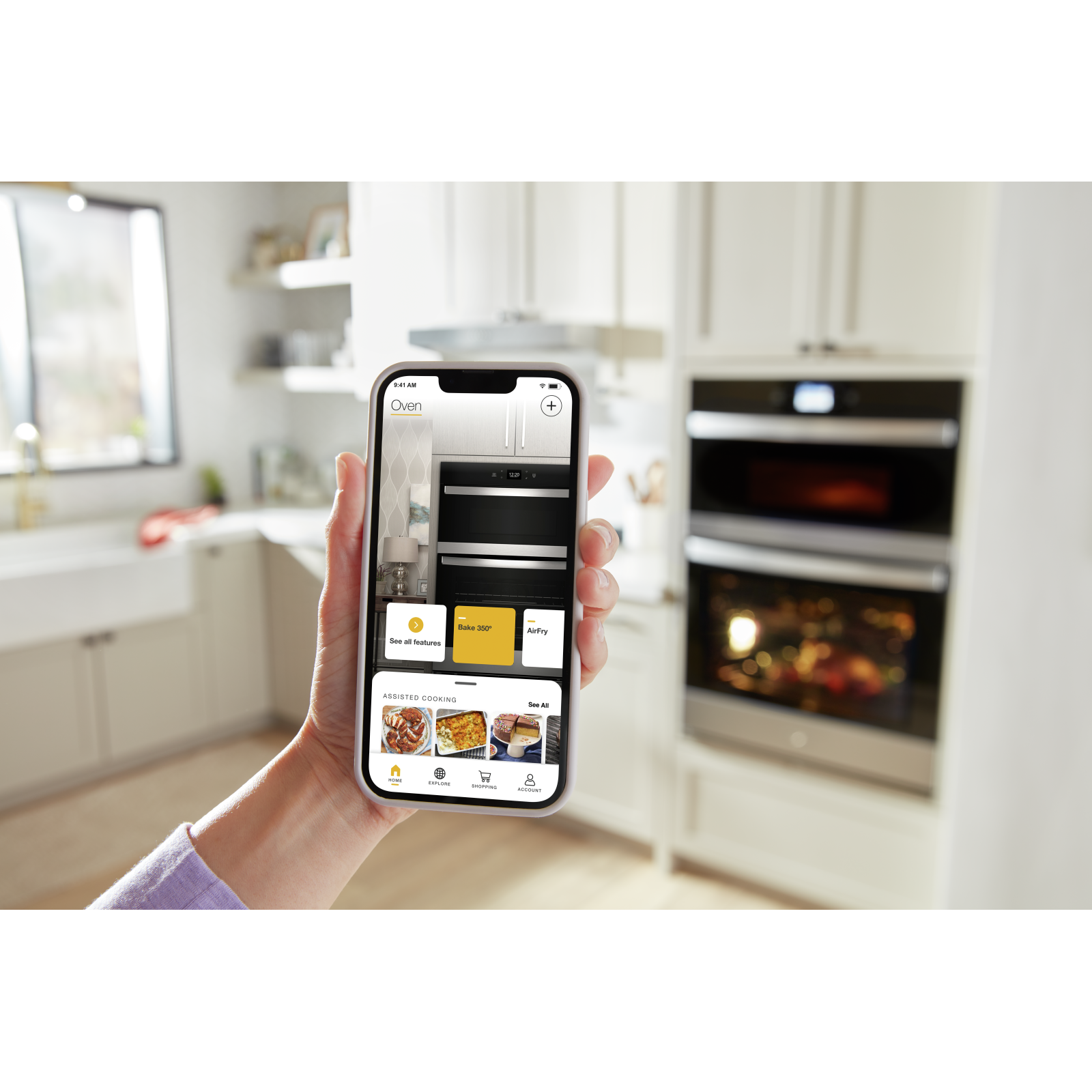 Whirlpool - 6.4 cu. ft Microwave Wall Oven Combo in Stainless - WOEC7030PZ