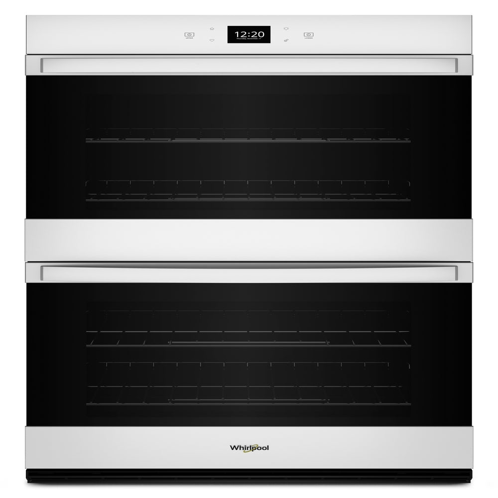 Whirlpool - 8.6 cu. ft Double Wall Oven in White - WOED5027LW