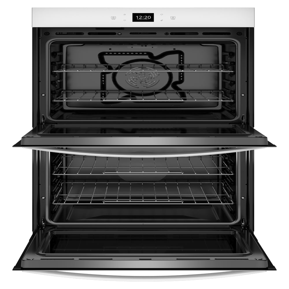 Whirlpool - 8.6 cu. ft Double Wall Oven in White - WOED5027LW