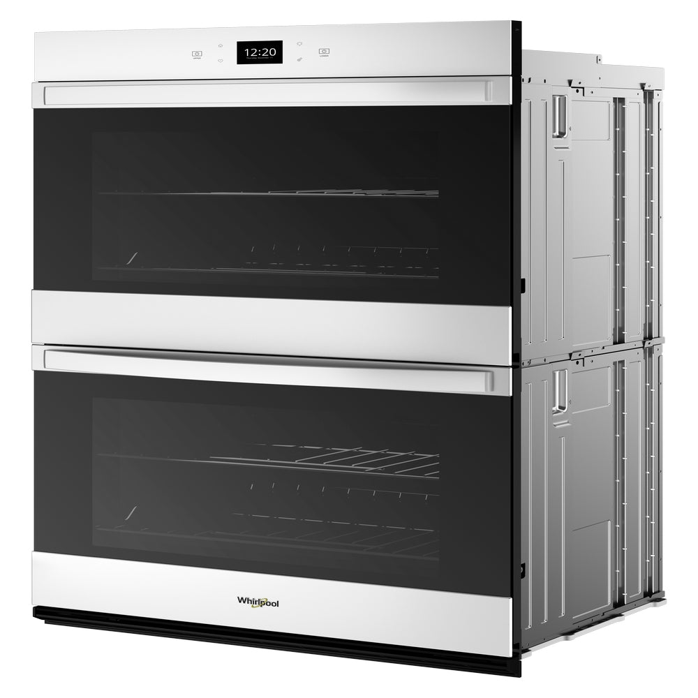 Whirlpool - 10 cu. ft Double Wall Oven in White - WOED5030LW