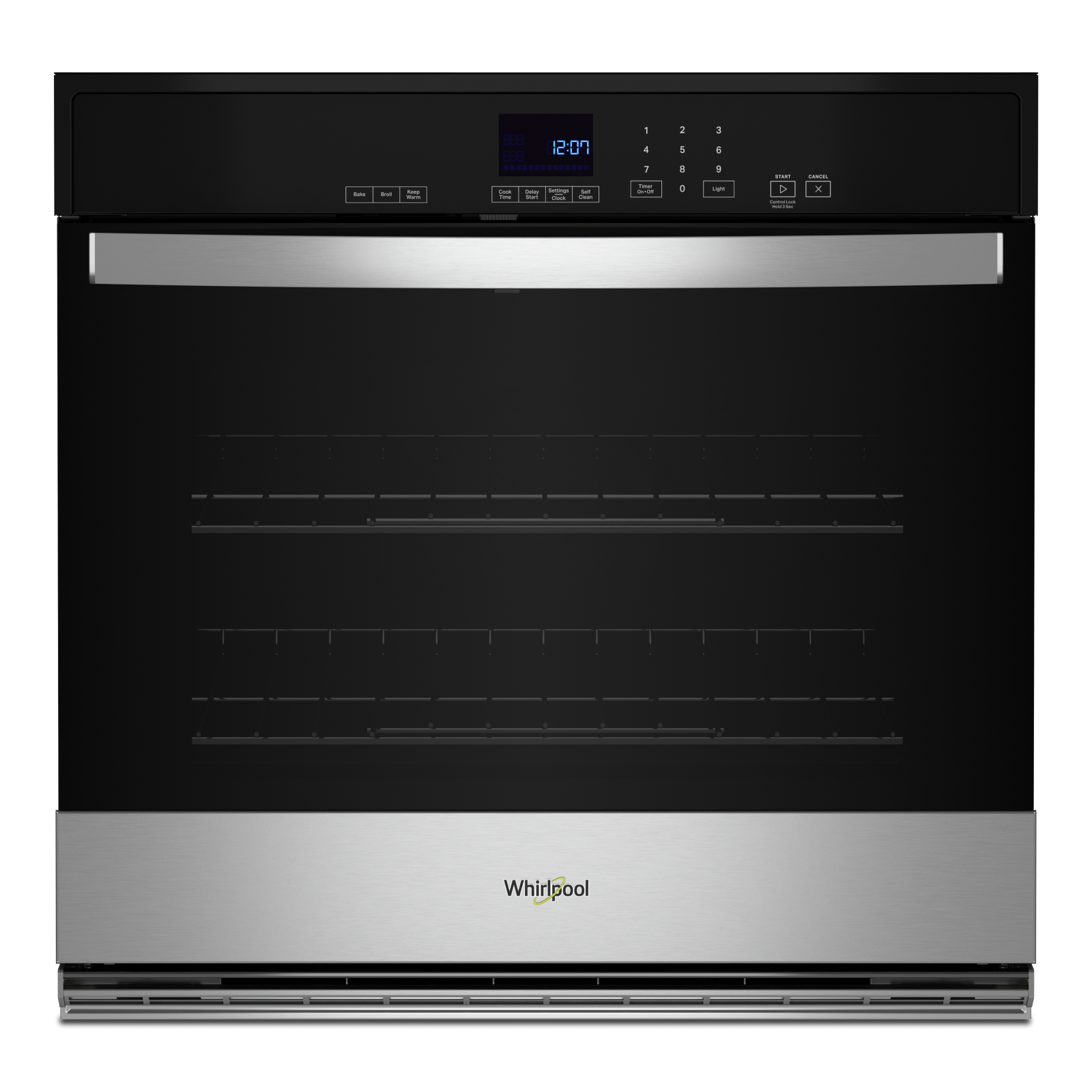 Whirlpool 5 Cu Ft Single Wall Oven In Stainless WOES3030LS whirlpool-5-cu-ft-single-wall-oven-in-stainless-woes3030ls