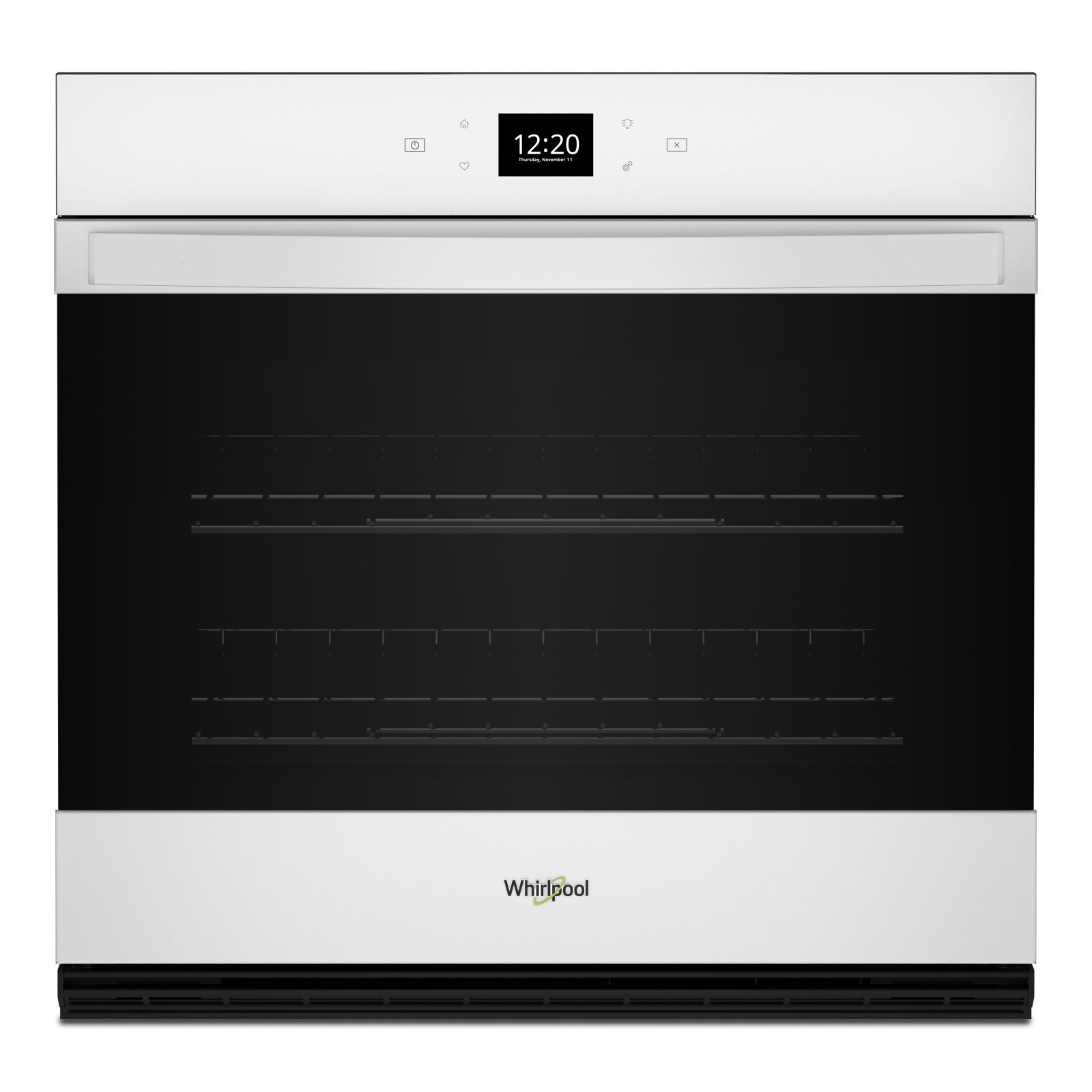 Whirlpool - 4.3 cu. ft Single Wall Oven in White - WOES5027LW