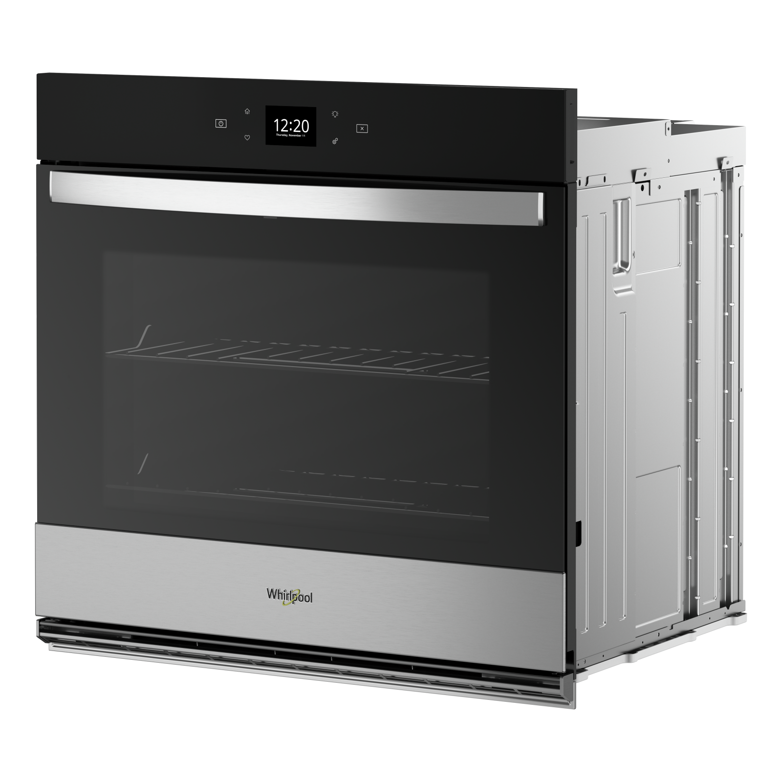 Whirlpool - 5 cu. ft Single Wall Oven in Stainless - WOES5030LZ