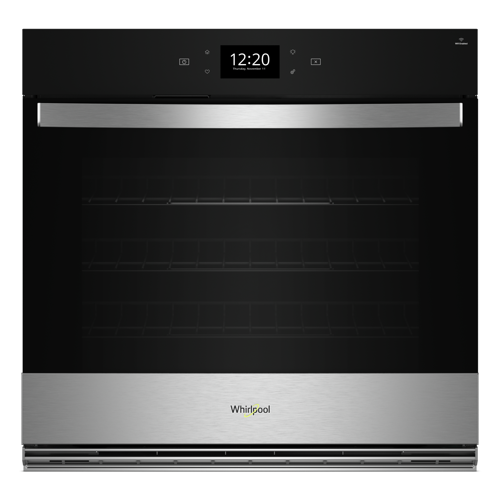 Whirlpool - 5 cu. ft Single Wall Oven in Stainless - WOES7030PZ
