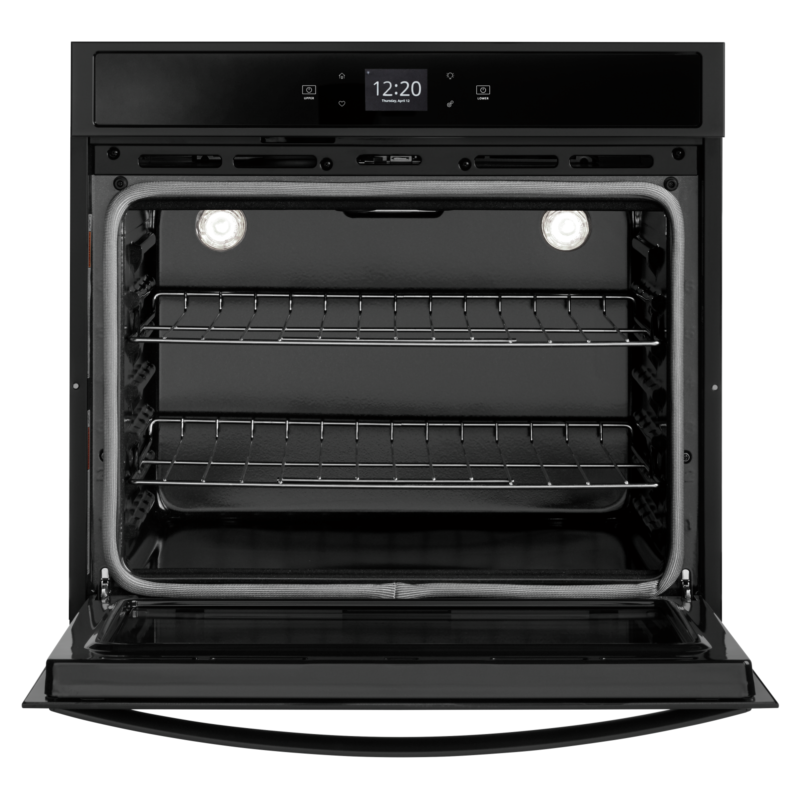 Whirlpool - 5 cu. ft Single Wall Oven in Black - WOS51EC0HB
