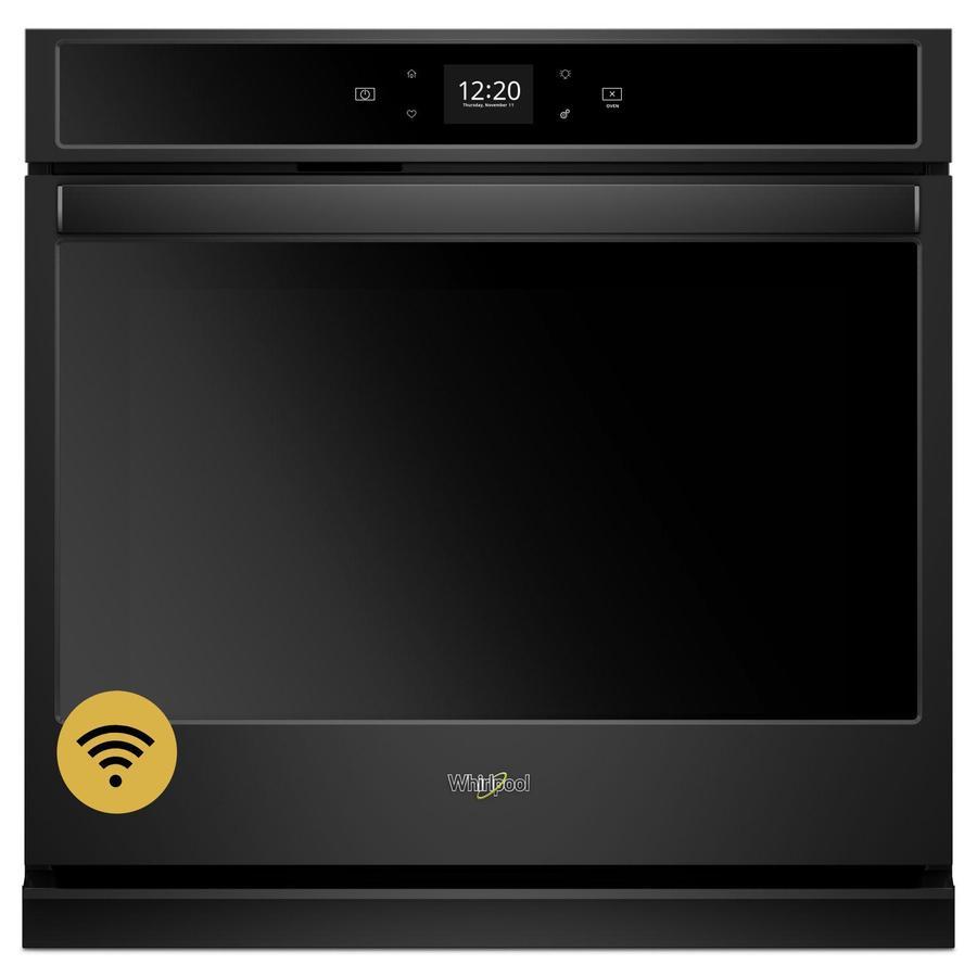 Whirlpool - 4.3 cu. ft Single Wall Oven in Black - WOS51EC7HB