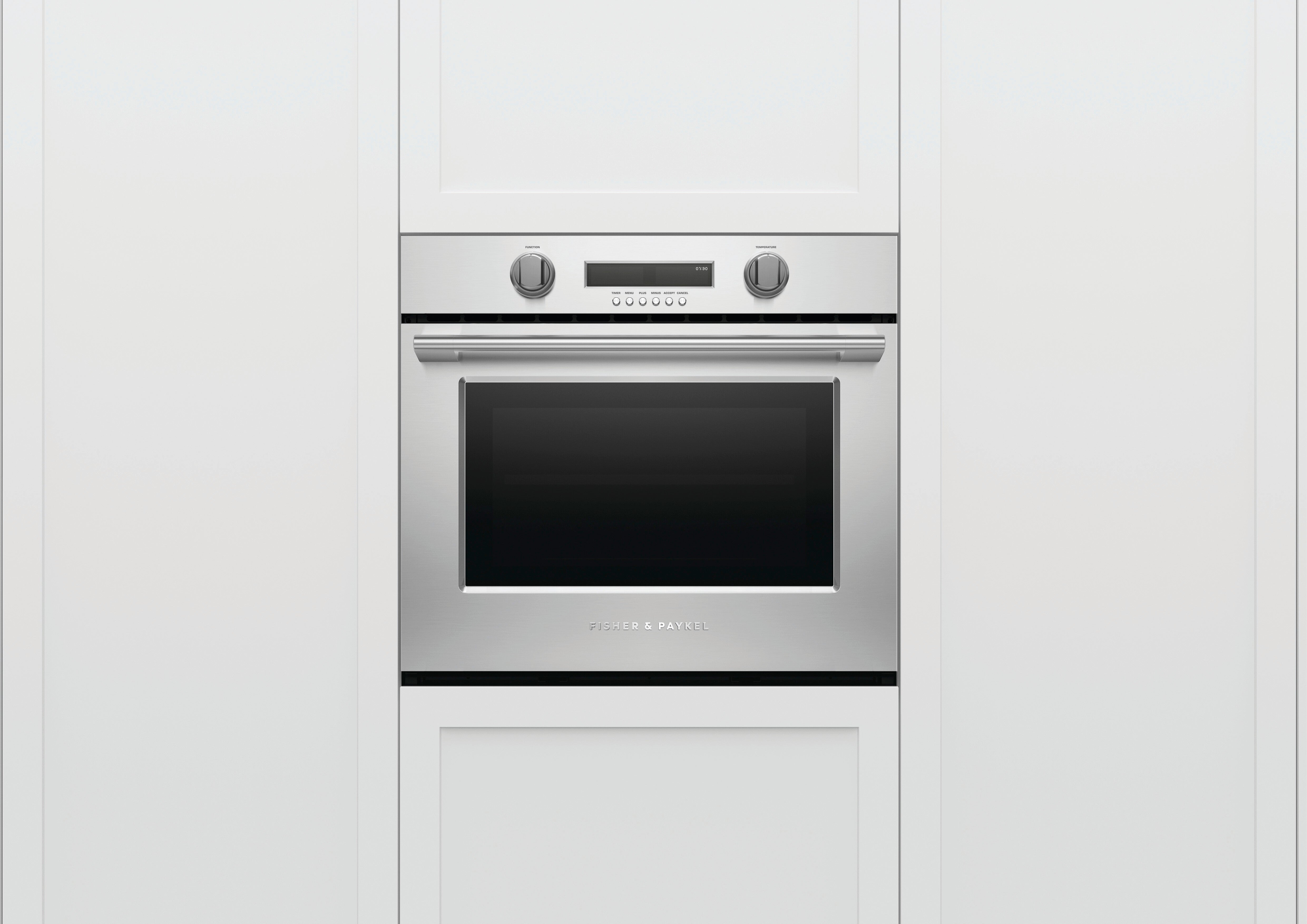 Fisher Paykel - 4.1 cu. ft Single Wall Oven in Stainless - WOSV330