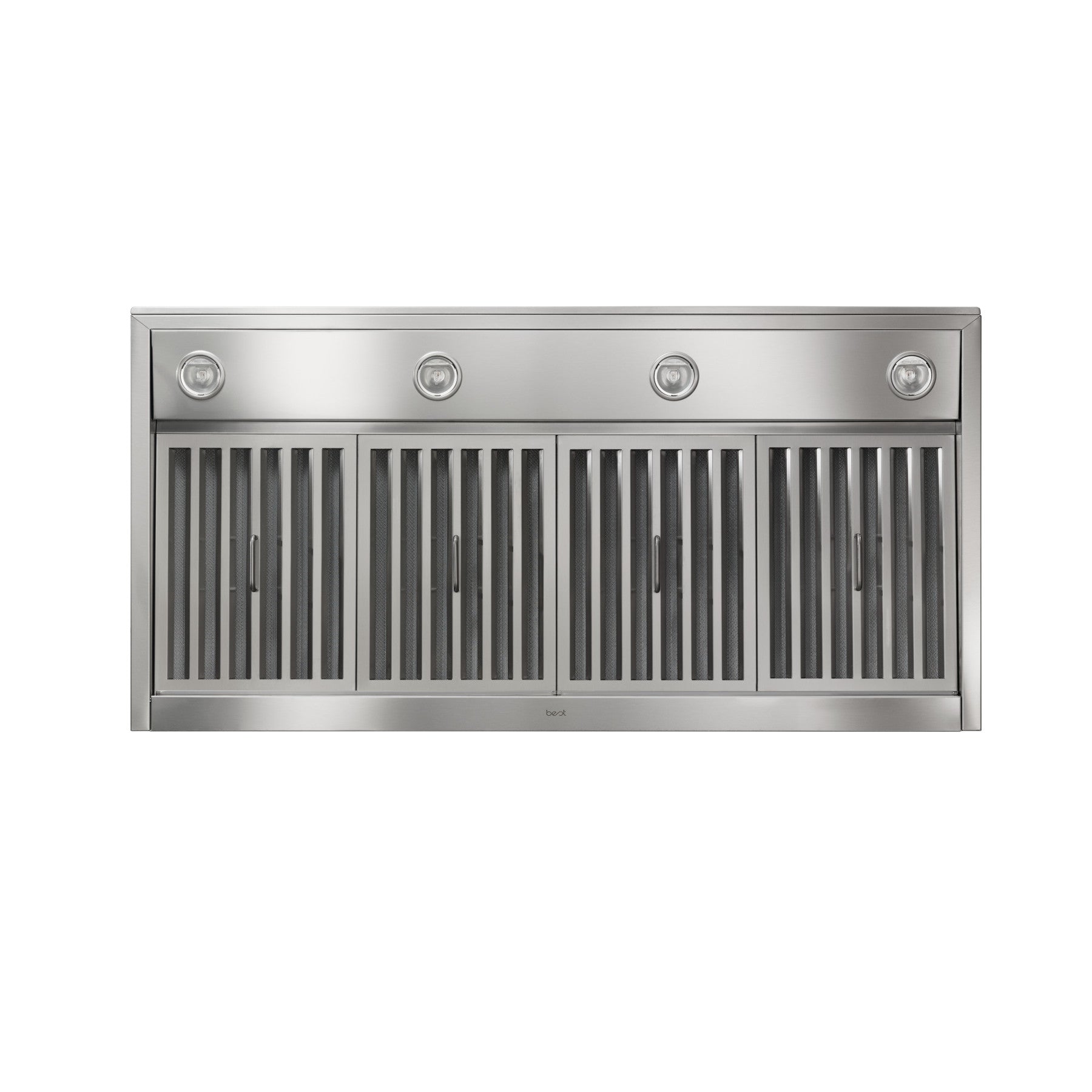 Best - 48 Inch 1500 CFM Wall Mount and Chimney Range Vent in Stainless - WPP9IQT48SB