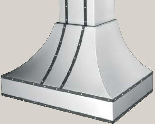 Bluestar - 54 Inch 1400 CFM Wall Mount and Chimney Range Vent in Stainless - WRAN-54-SS