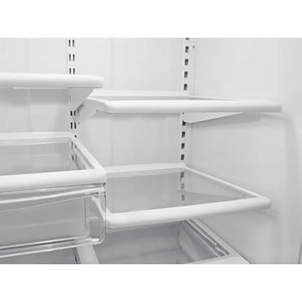 Whirlpool - 29.75 Inch 18.67 cu. ft Bottom Mount Refrigerator in White - WRB119WFBW