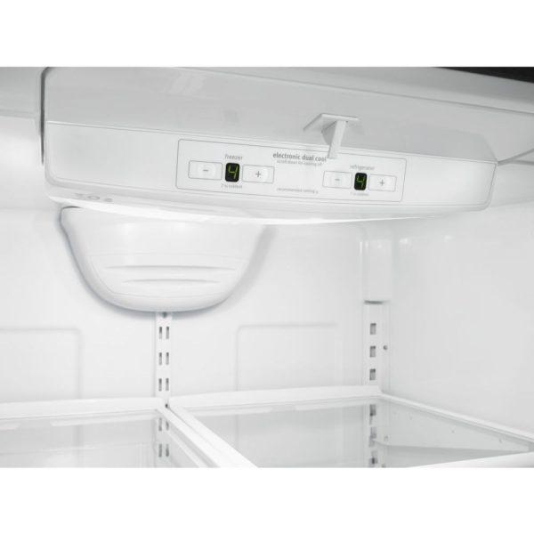 Whirlpool - 29.75 Inch 18.67 cu. ft Bottom Mount Refrigerator in Stainless - WRB329RFBM