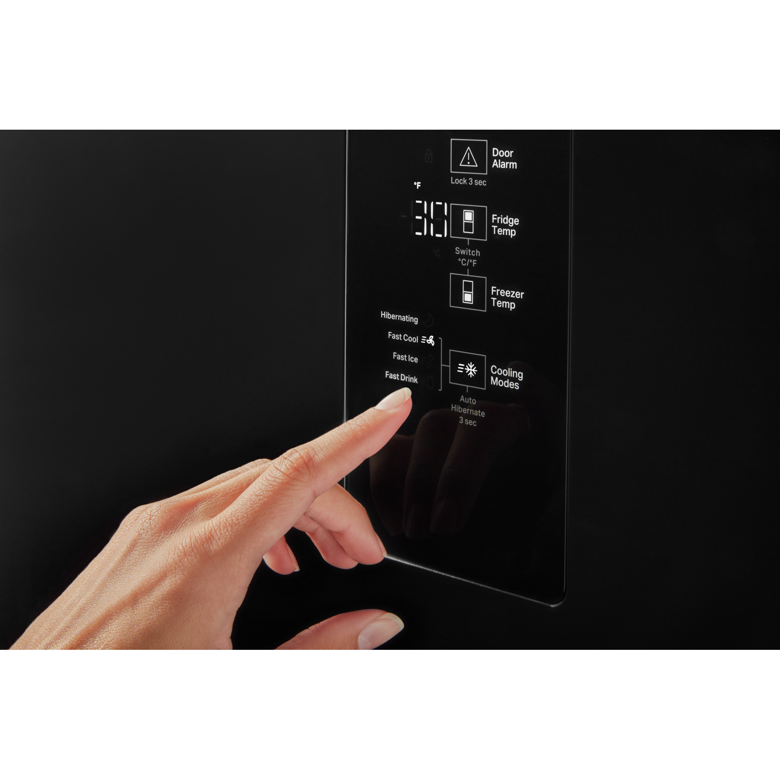 Whirlpool - 24.375 Inch 12.9 cu. ft Bottom Mount Refrigerator in Black - WRB533CZJB