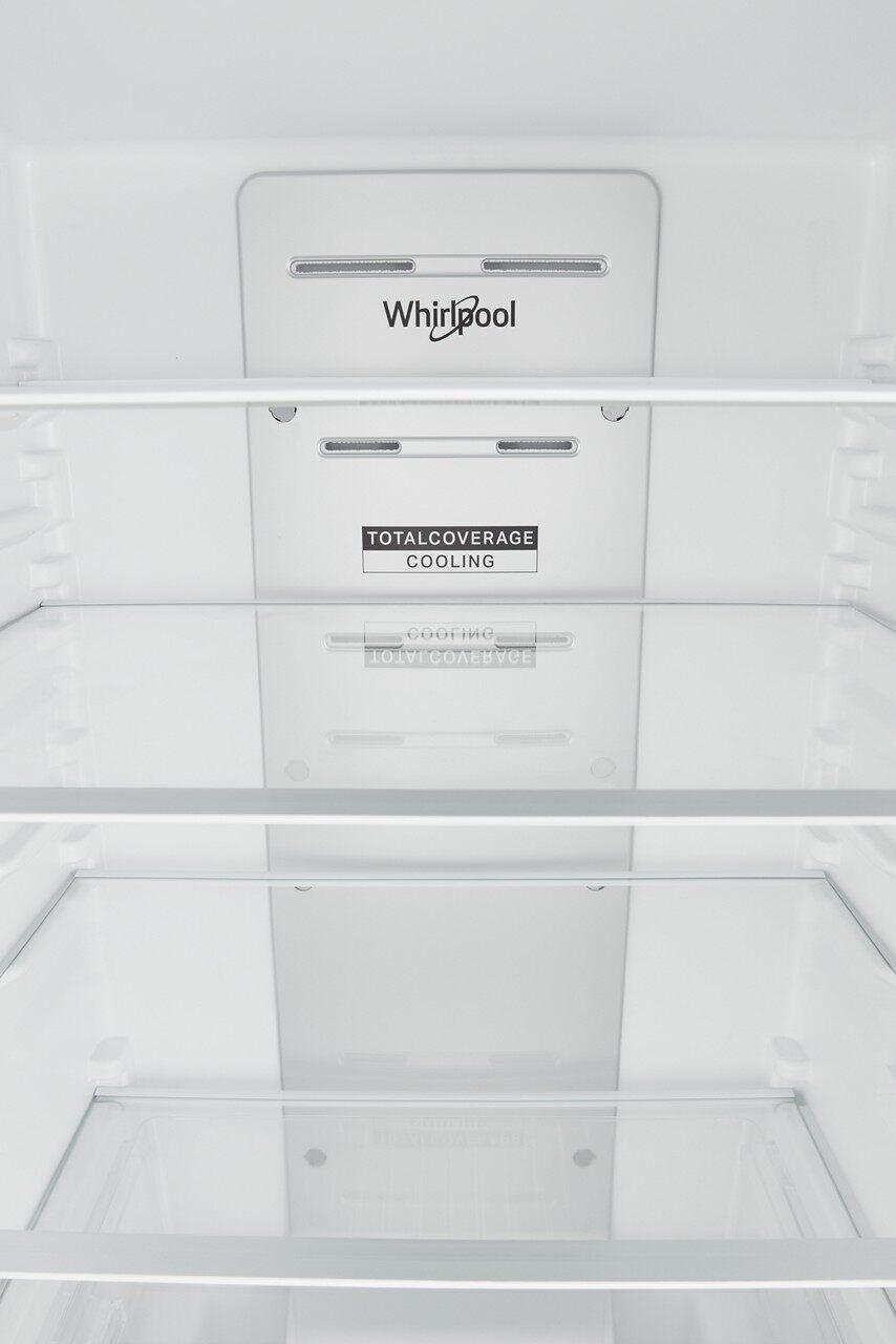 Whirlpool - 24.375 Inch 12.9 cu. ft Bottom Mount Refrigerator in Stainless - WRB533CZJZ