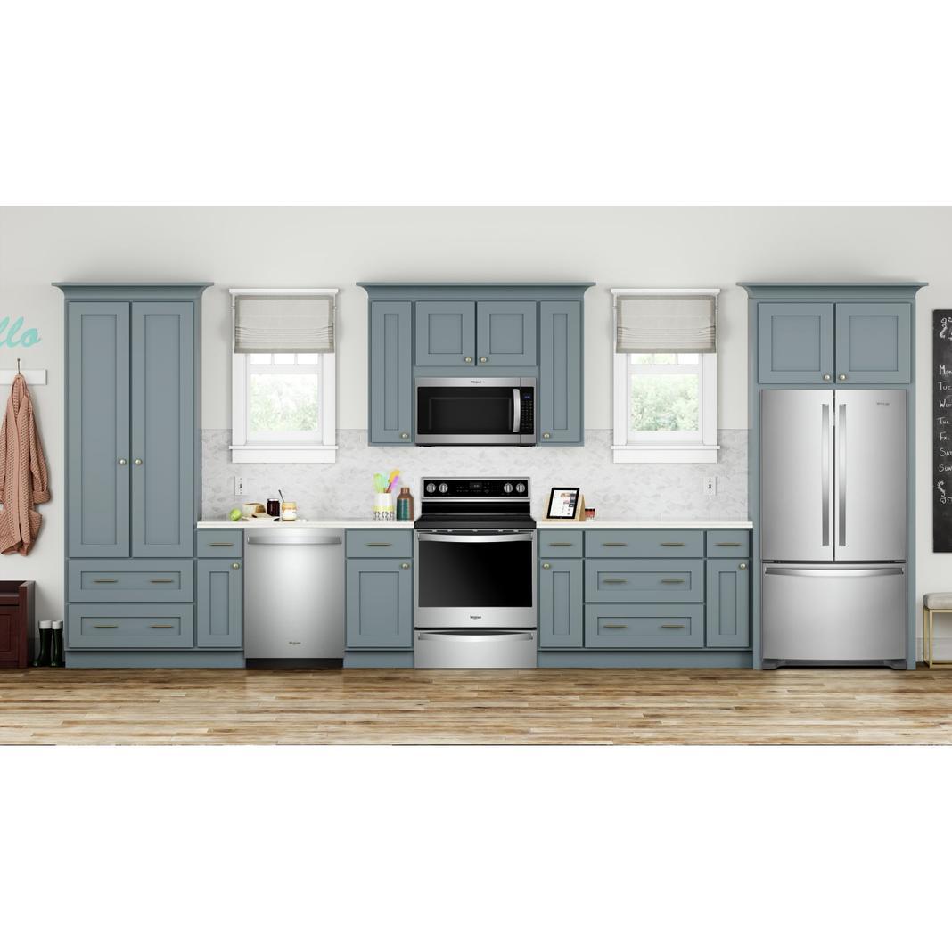 Whirlpool - 35.63 Inch 25.2 cu. ft French Door Refrigerator in Stainless - WRF535SMHZ