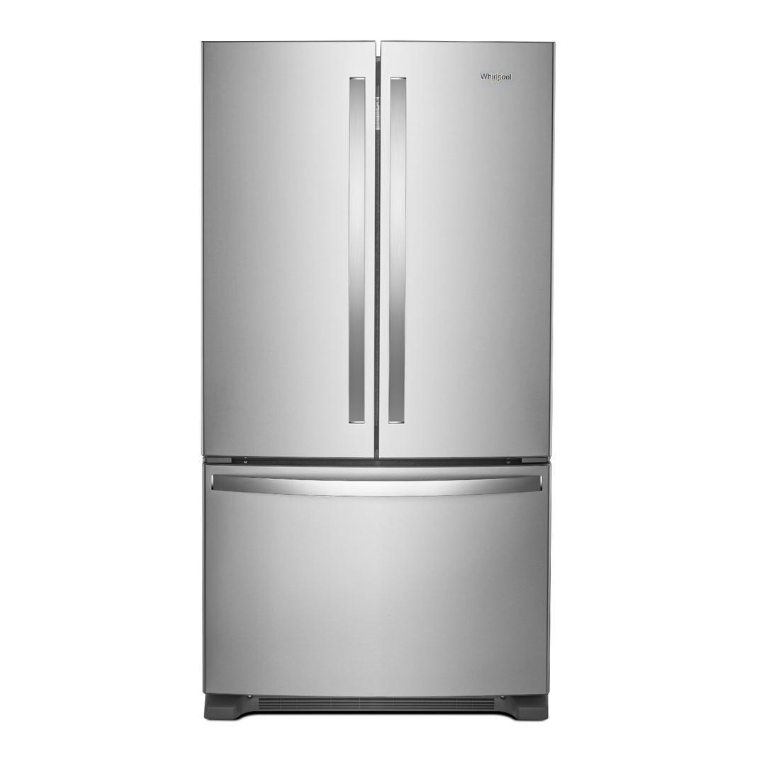 Whirlpool - 35.63 Inch 25.2 cu. ft French Door Refrigerator in Stainless - WRF535SWHZ