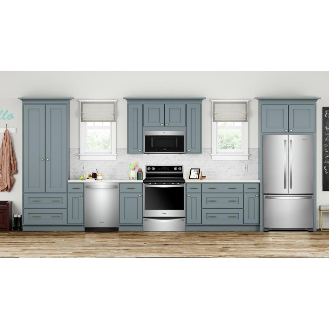 Whirlpool - 35.63 Inch 25.2 cu. ft French Door Refrigerator in Stainless - WRF535SWHZ