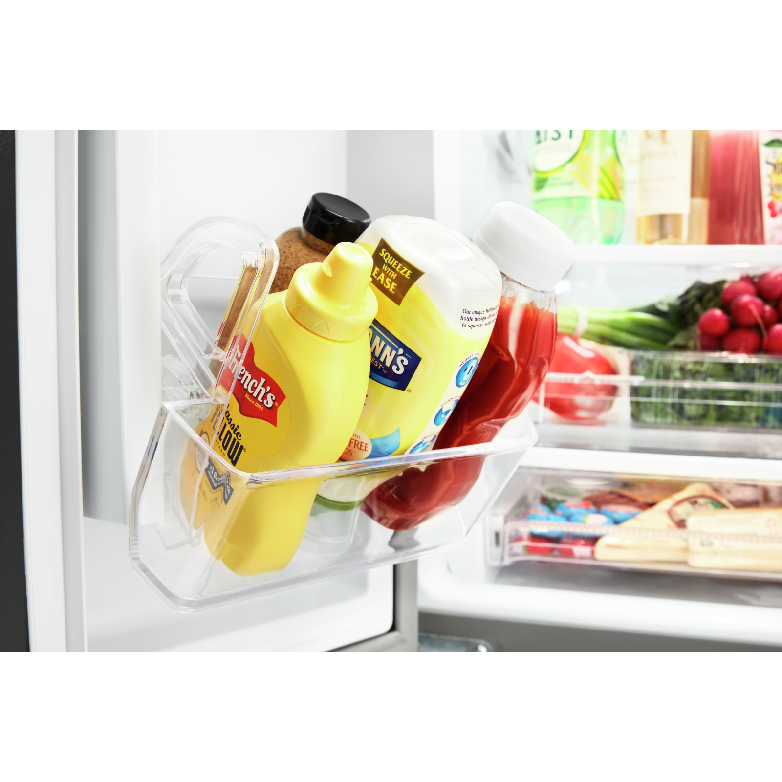 Whirlpool - 29.5 Inch 19.7 cu. ft French Door Refrigerator in White - WRF560SFHW