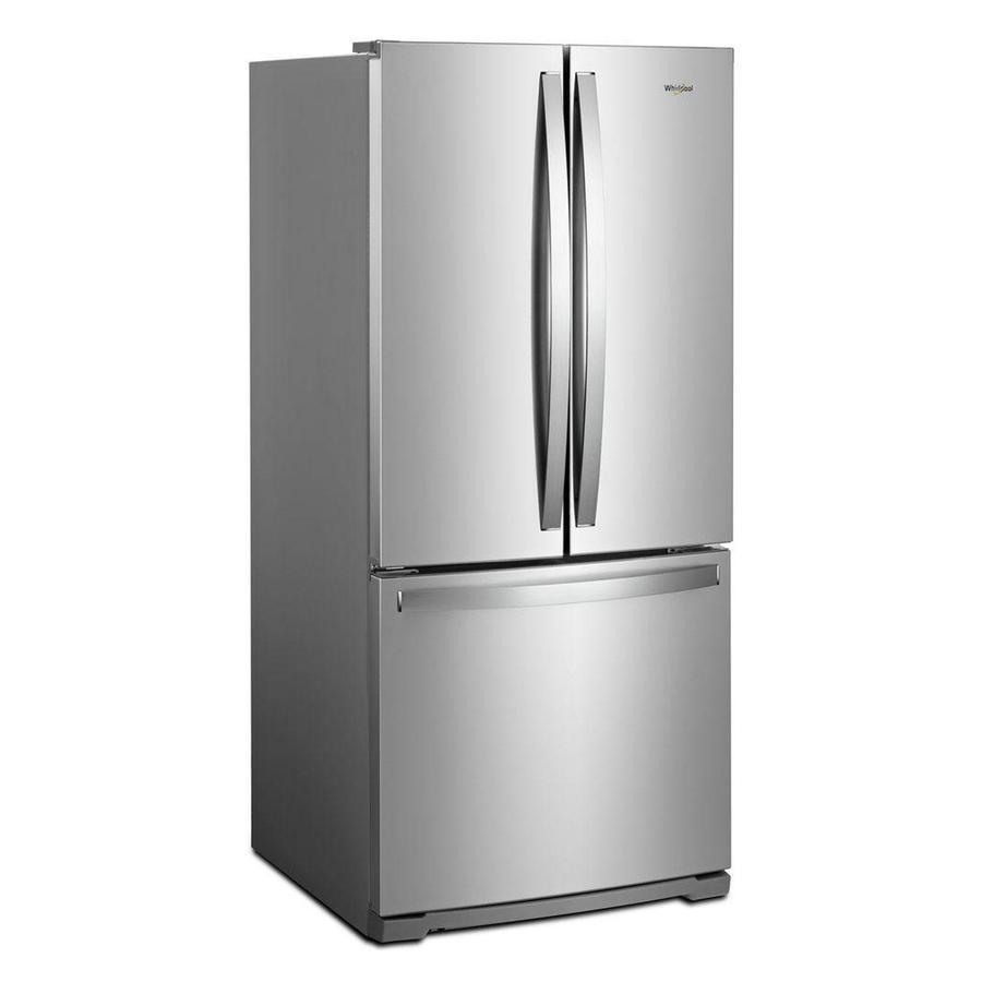 Whirlpool - 29.5 Inch 19.7 cu. ft French Doors Refrigerator in Stainless - WRF560SMHZ