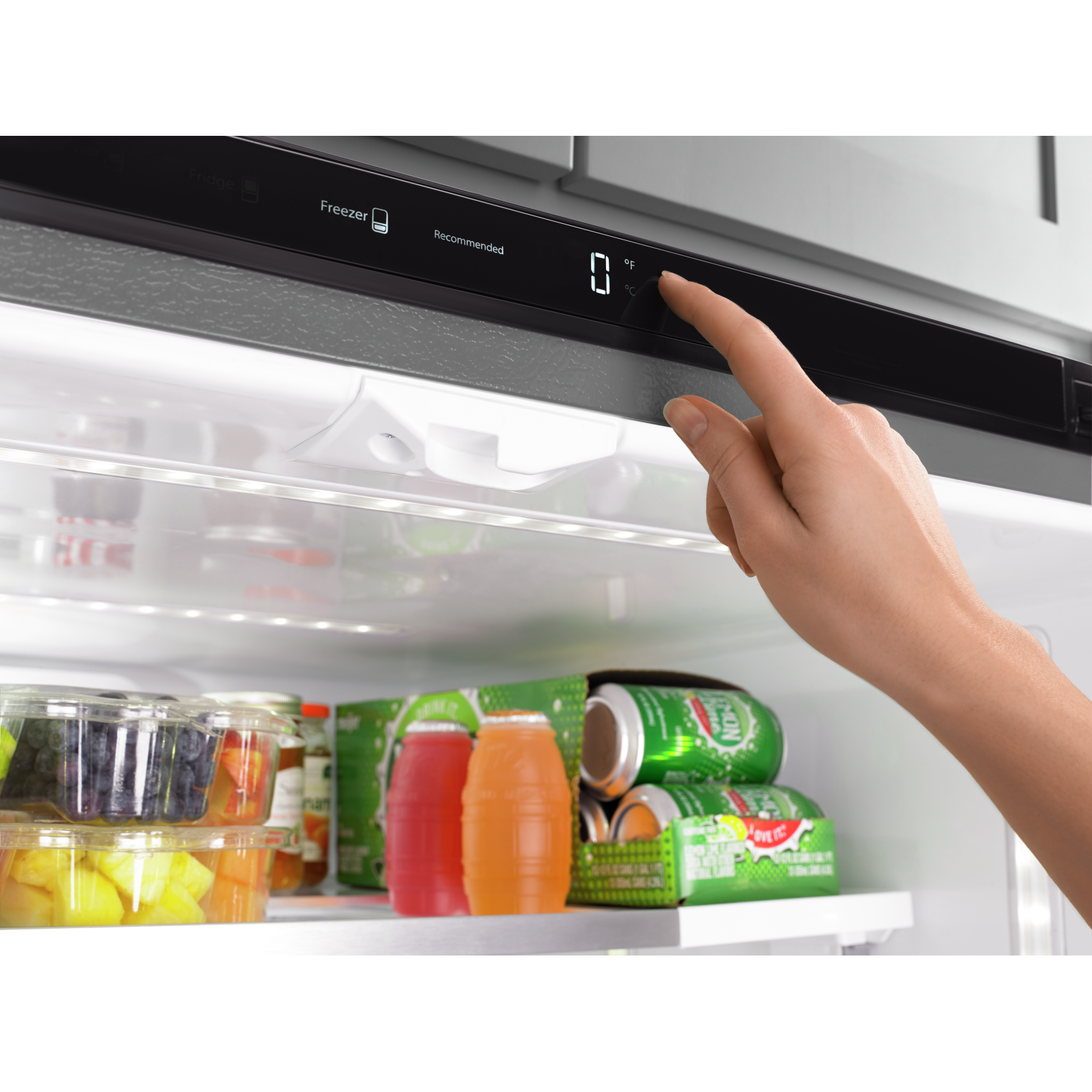 Whirlpool - 36 Inch 31.53 cu. ft French Door Refrigerator in Stainless - WRF993FIFM