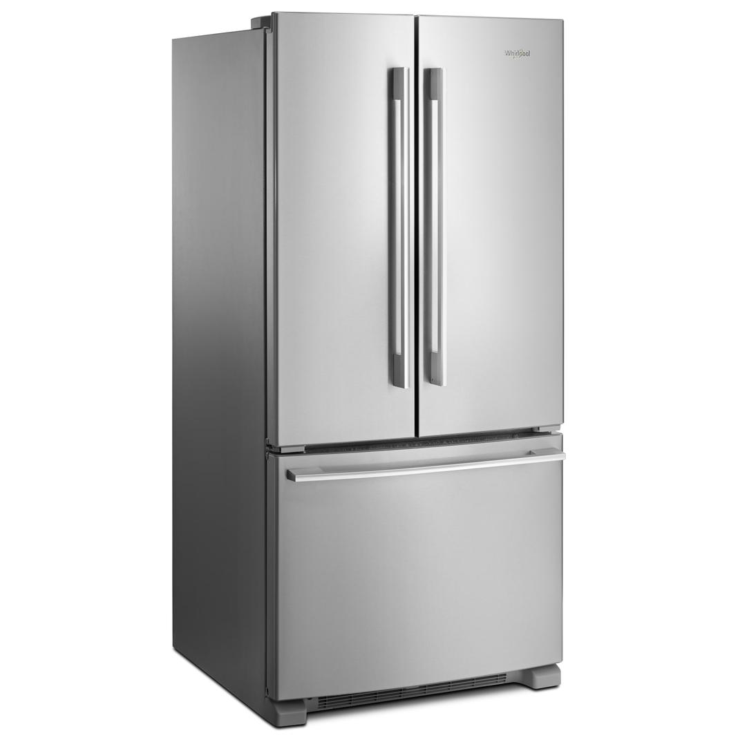 Whirlpool - 32.625 Inch 22 cu. ft French Door Refrigerator in Stainless - WRFA32SMHZ
