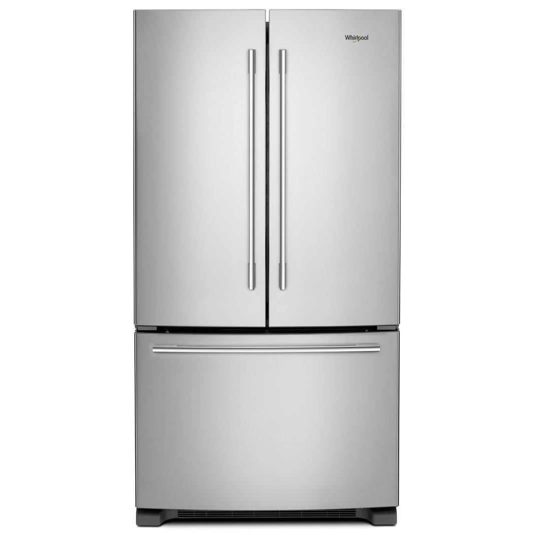Whirlpool - 35.6 Inch 25.2 cu. ft French Door Refrigerator in Stainless - WRFA35SWHZ