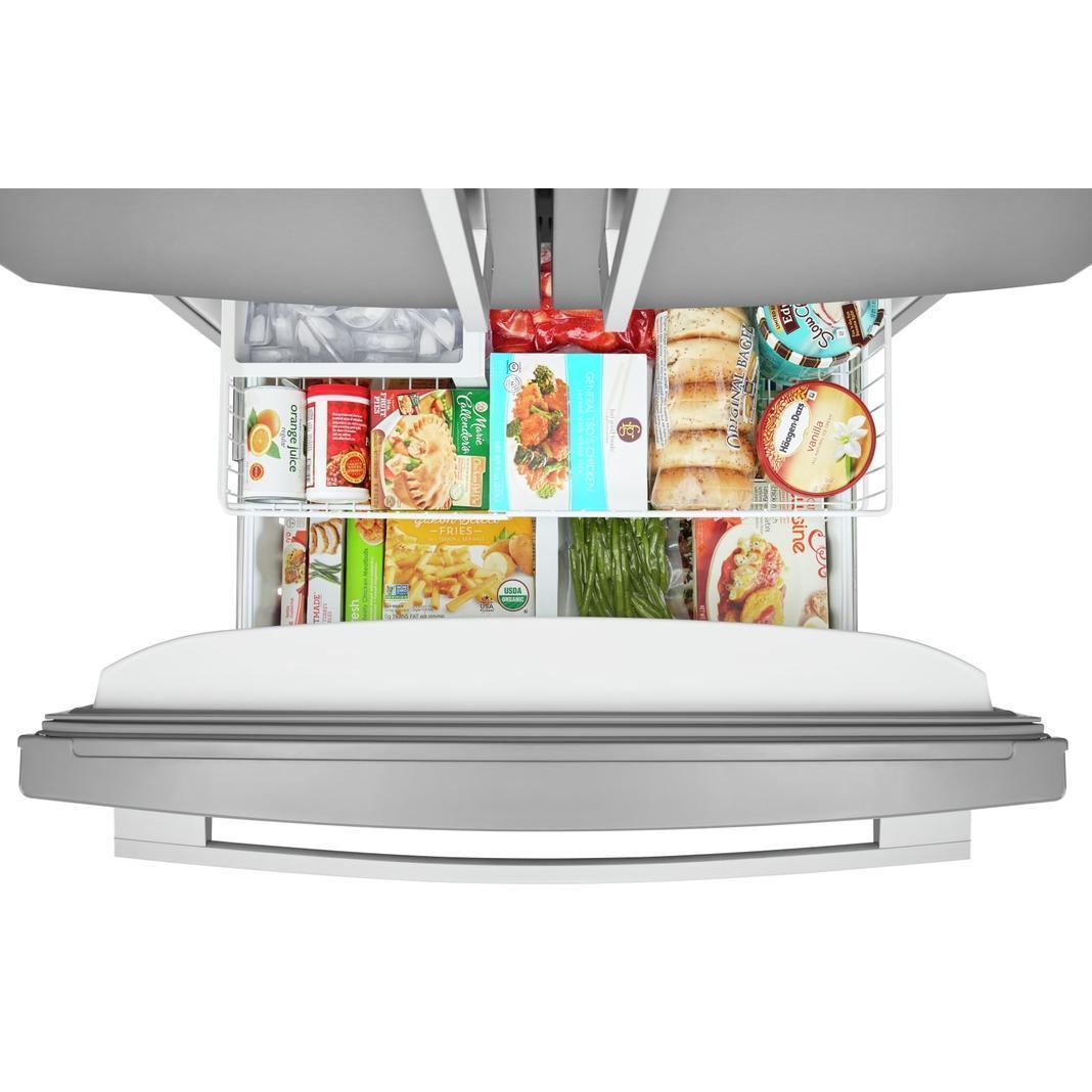 Whirlpool - 35.6 Inch 25.2 cu. ft French Door Refrigerator in Stainless - WRFA35SWHZ