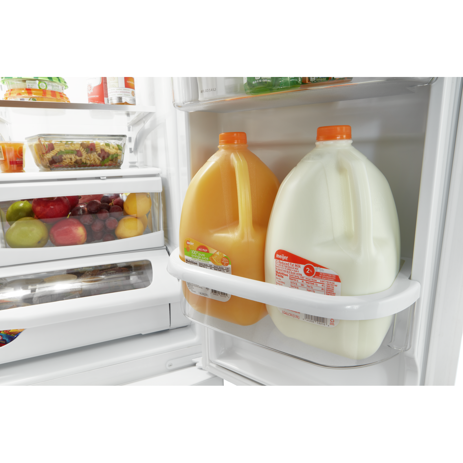 Whirlpool - 32.625 Inch 22.1 cu. ft French Door Refrigerator in Stainless - WRFF5333PZ