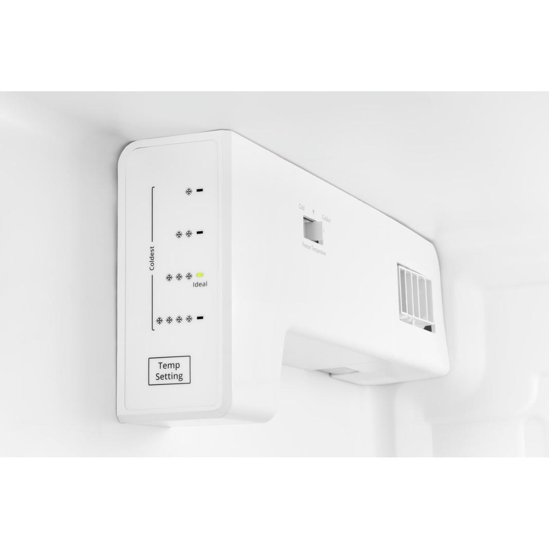 Whirlpool - 32.8 Inch 21.6 cu. ft Side by Side Refrigerator in White - WRS312SNHW