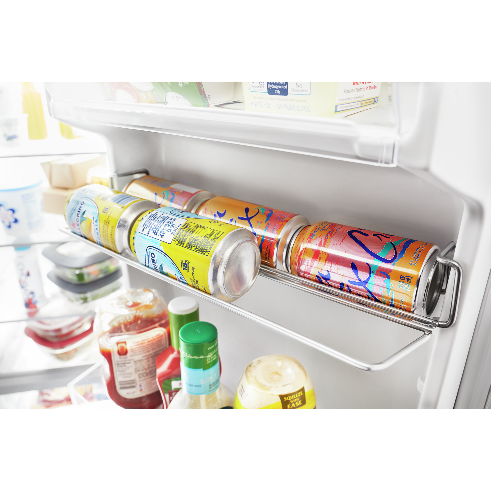 Whirlpool - 35.875 Inch 25 cu. ft Side by Side Refrigerator in Stainless - WRS555SIHZ