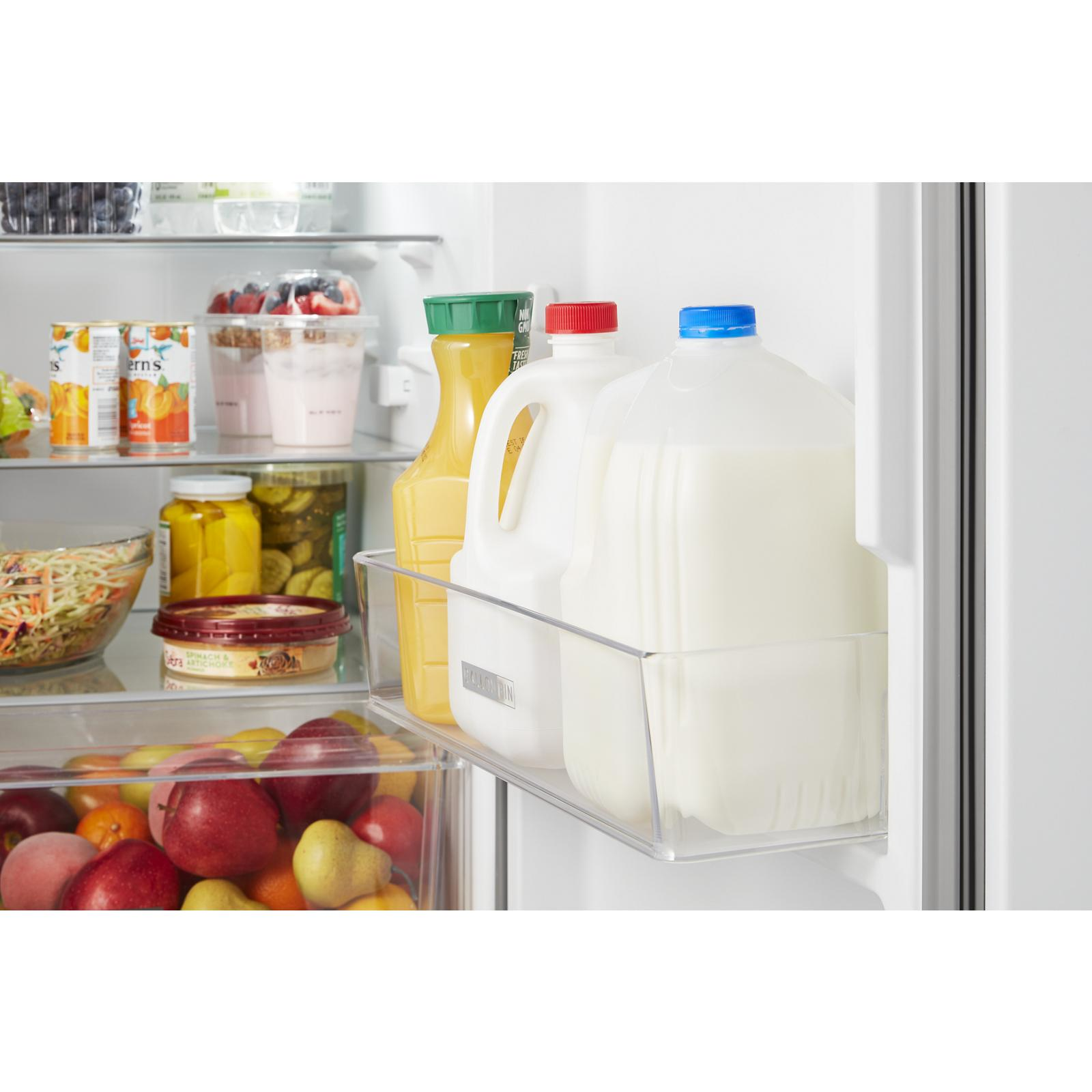 Whirlpool - 24.375 Inch 11.6 cu. ft Top Mount Refrigerator in White - WRT112CZJW