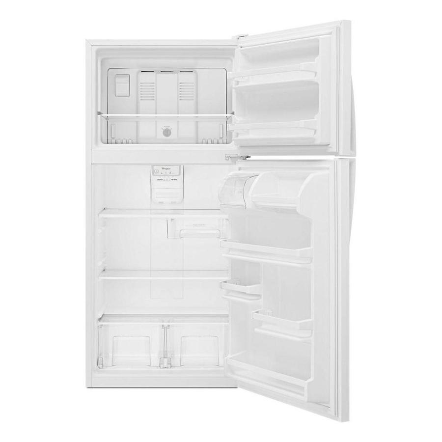 Whirlpool - 29.8 Inch 18.3 cu. ft Top Mount Refrigerator in White - WRT148FZDW