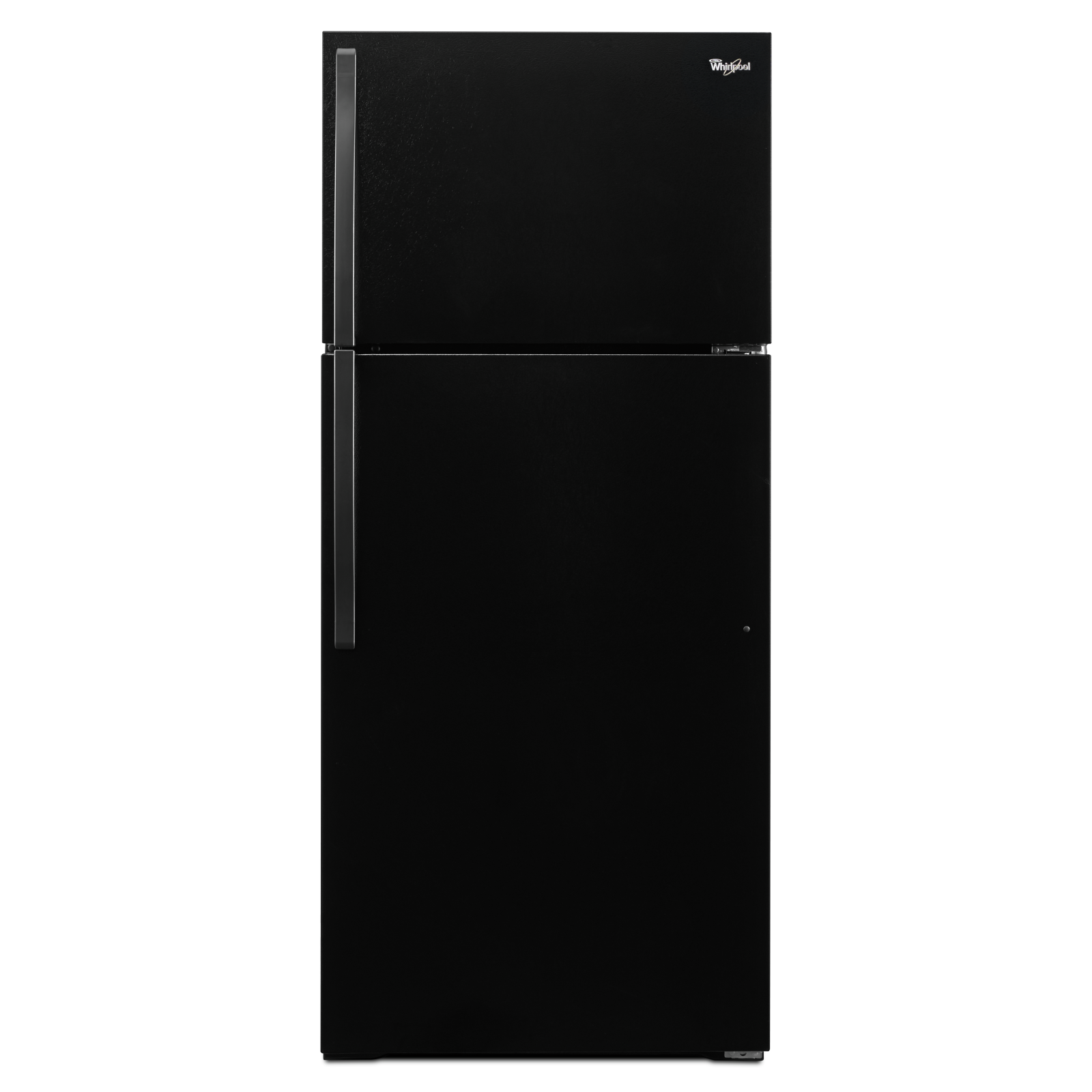 Whirlpool - 28 Inch 14.33 cu. ft Top Mount Refrigerator in Black - WRT314TFDB
